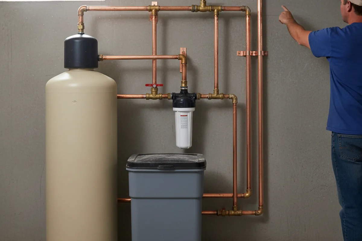 Whole-house water treatment system installed in North Kingstown